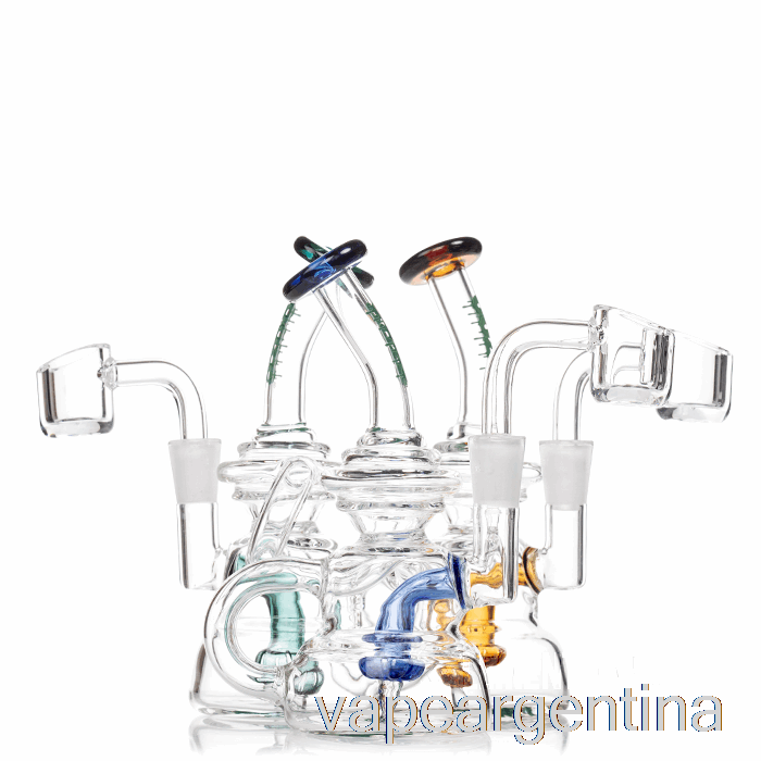 Rezuma Inundación Mini Dab Rig Medianoche Onda (claro / Negro) Vape Descartable